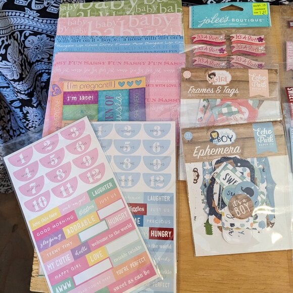 Baby Bundle NWT for Card Making or Scrapbooking - Picture 2 of 4